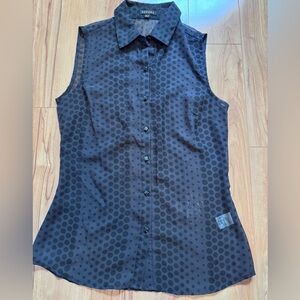 Espada Black Polka Dot Shirt